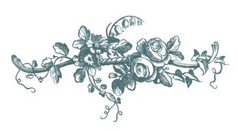 Clip art of Vintage Roses