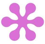 Retro Flower Clip Art drawing