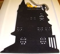 Haunted House, Silhouette, halloween decoration