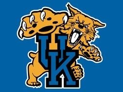 drawing of University Of Kentucky Basketball logo