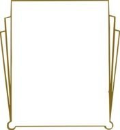 Art Deco Borders Gold N2