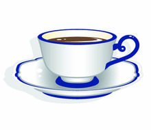 Tea Cup And Saucer Clip Art Free