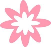 Flower Burst Clip Art N4