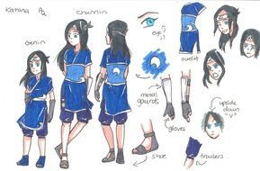 drawings of the anime character