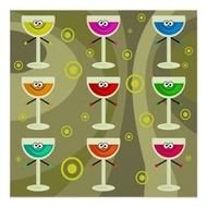 Cartoon Drinking Alcohol N2