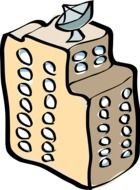 Building as a graphic illustration