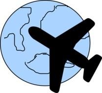 Plane Silhouette Clip Art N10
