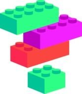 LEGO Brick Clip Art N19