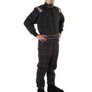 man in black Karting Suit