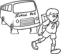 School Bus Coloring Page N7