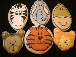 Baby Jungle Animal Faces