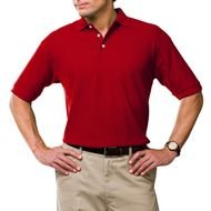 Man in red polo