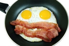 Bacon And Eggs drawing