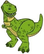 Toy Story Rex Clip Art