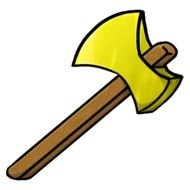 Minecraft Gold Axe