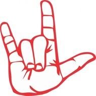 I Love You Sign Language N7