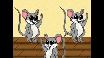 Three Blind Mice drawing