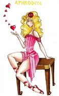 Aphrodite Greek Goddess Drawing