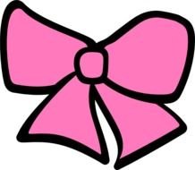 Hair Bow Clip Art N37