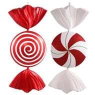 Peppermint Candy Ornaments drawing