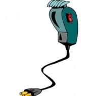 Cartoon Hair Clippers Clip Art