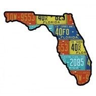 Map Of Florida State Clip Art