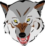 Wolf Clip Art N44