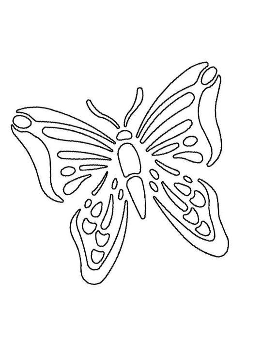 Free Printable Butterfly Stencils