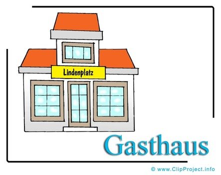 Bildtitel Hotel Clipart Bild Gasthaus
