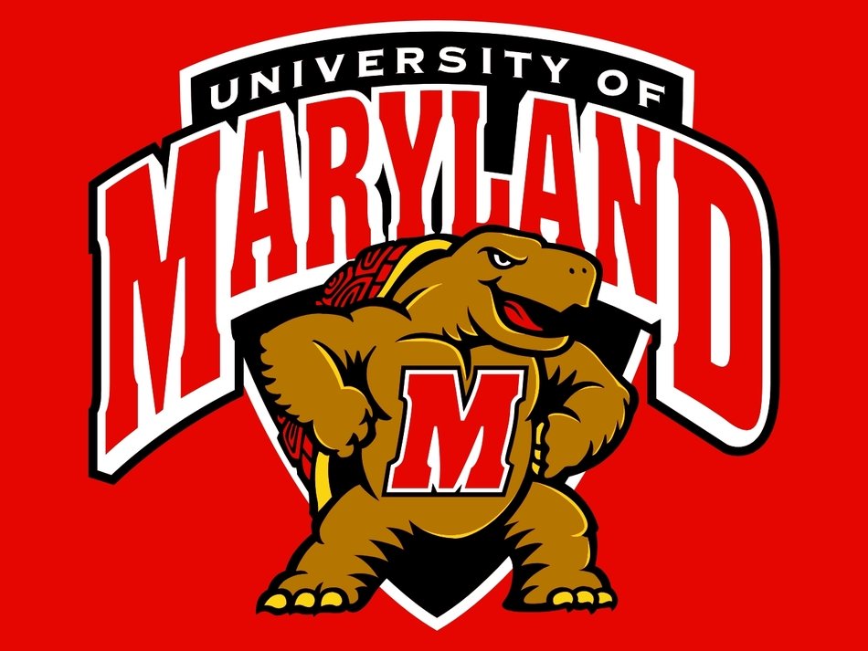 University Of Maryland Terps Logo drawing