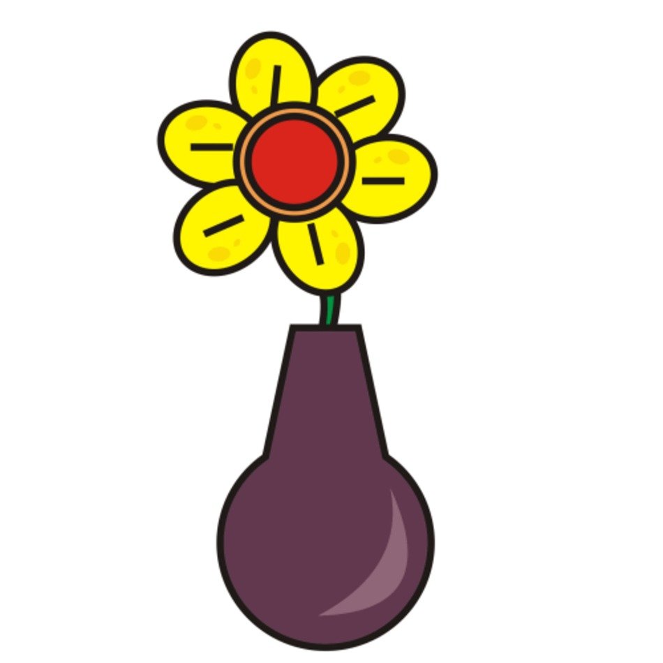 Flower Vase Clip Art N27