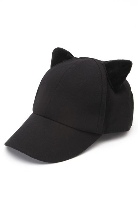 Baseball Hat With Cat Ears darwing