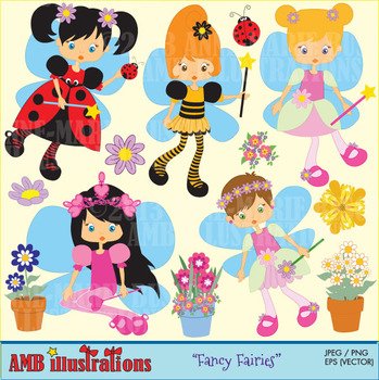 Cliparts Little Fairies Clipart