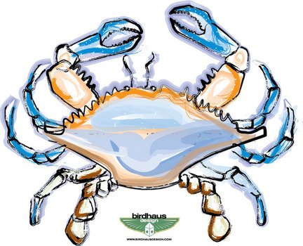 Blue Crab Clip Art N15