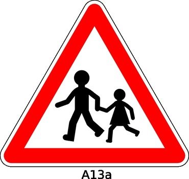 Child Crossing Sign N2