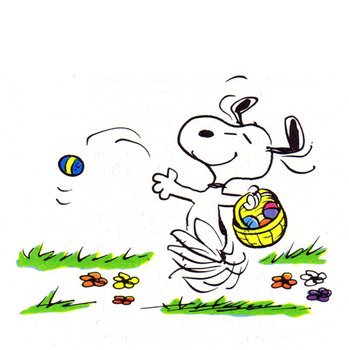 Snoopy Easter Beagle