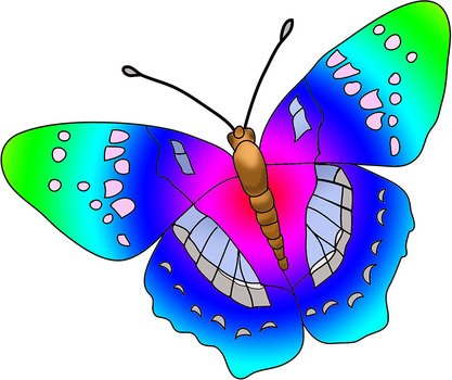 Butterfly Clip Art N159