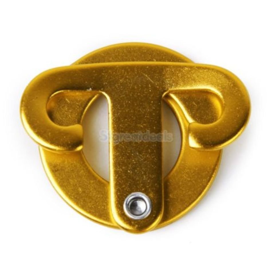 Details About Tent Rope Tightener Aluminum Alloy Clip Carabiner Hook