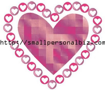Free Printable Valentine Hearts N2