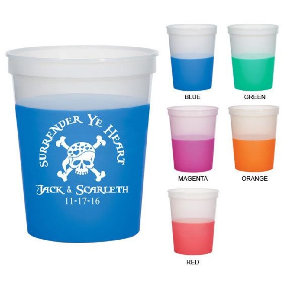 16 Oz Custom Party Cups Clipart 1290 Surrender Ye Heart Wedding