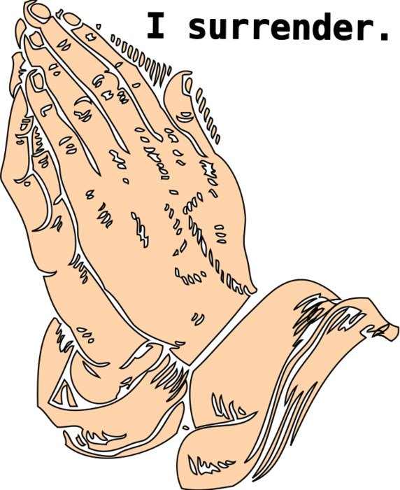 drawing of a surrender