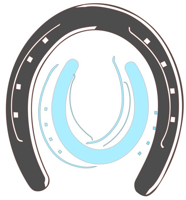 wallpaper with horseshoe
