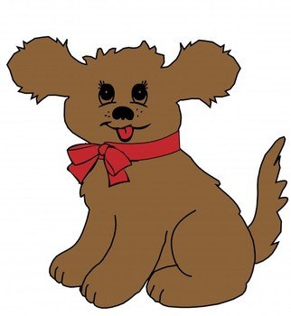 Free Public Domain Cartoon Dog Clip Art