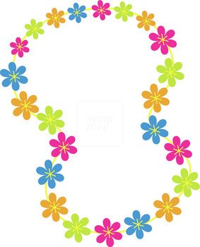 Hawaiian Lei Border N2