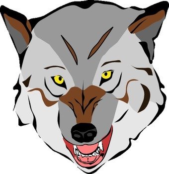 Wolf Clip Art N44