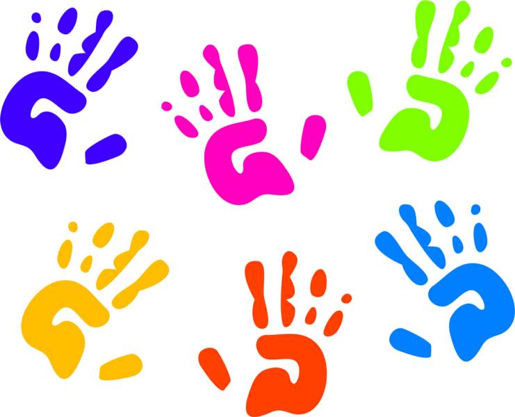 Hand Print Clip Art N39 free image download