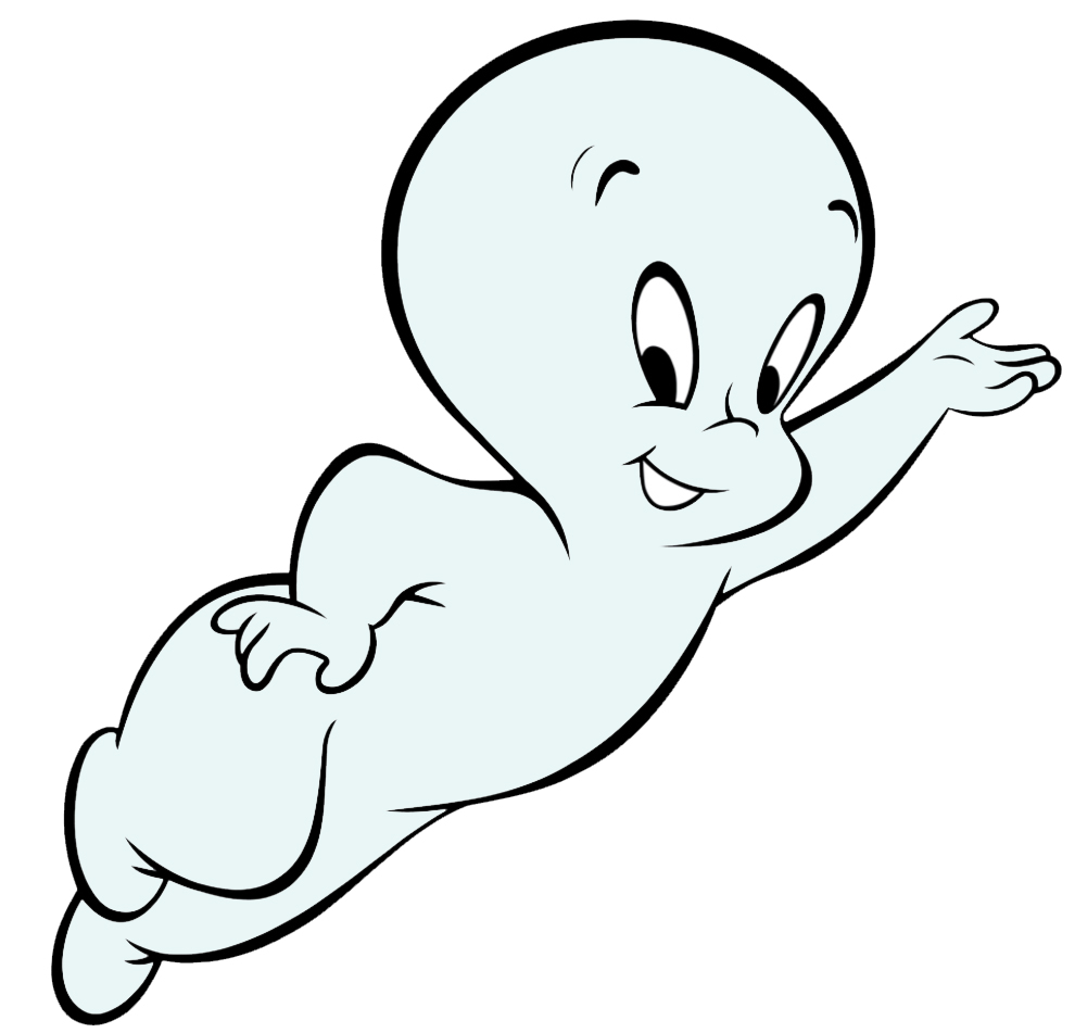 Cartoon ghost Casper free image download