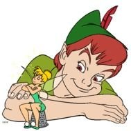 Peter Pan And Tinkerbell Clip Art