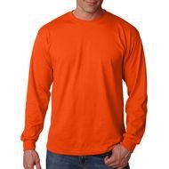 orange Long Sleeve T Shirt drawing