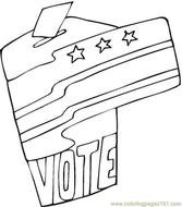 Free Printable Coloring Page Vote 21 Peoples gt Politics